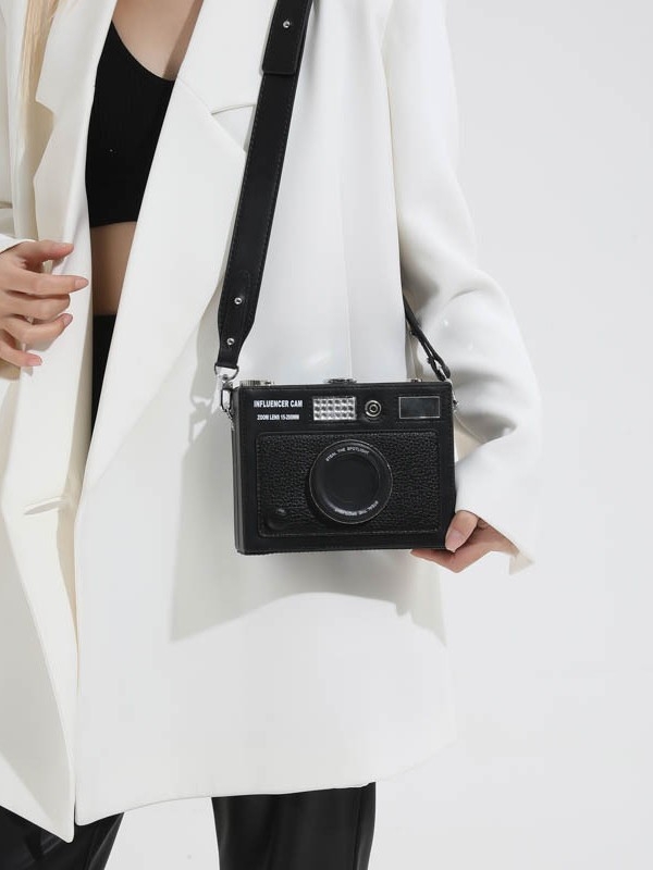 Muška crossbody torba, PU materijal, jednobojni dezen, podstava od poliester, svakodnevna upotreba, zima 2025