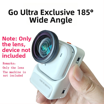 Príslušenstvo pre Insta360 GO Ultra, širokouhlý objektív 185°, hliníková zliatina, optické sklo, model G019-b