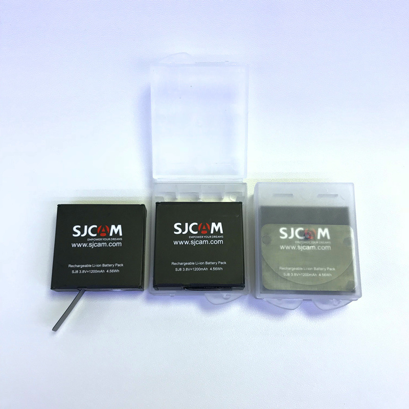 Baterija za SJCAM SJ8 Pro / SJ8 Air / SJ8 Plus kamere — litijsku bateriju, 1 kom, kompatibilna sa SJ8 serijom