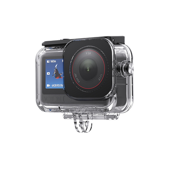 Carcasă impermeabilă Taixun pentru DJI Osmo Action6, 60 m adâncime de scufundare, Material PC, Include folie anti-ceață