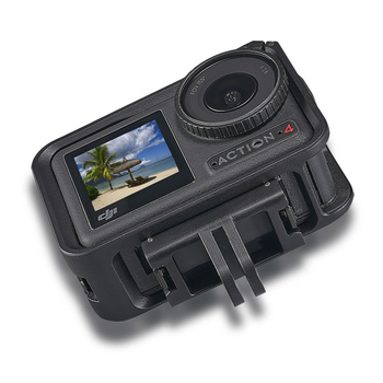 Bază magnetică cu eliberare rapidă, adaptor dual cu gheare pentru DJI Osmo Action 3/4/5 Pro – material: plastic, aliaj de aluminiu, gel de silicon