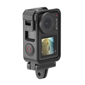 Bază magnetică cu eliberare rapidă, adaptor dual cu gheare pentru DJI Osmo Action 3/4/5 Pro – material: plastic, aliaj de aluminiu, gel de silicon