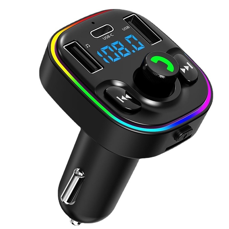 Automobilski MP3 player s Bluetooth FM transmiterom, USB-C punjenje, hands-free pozivi, napajanje 12-24V