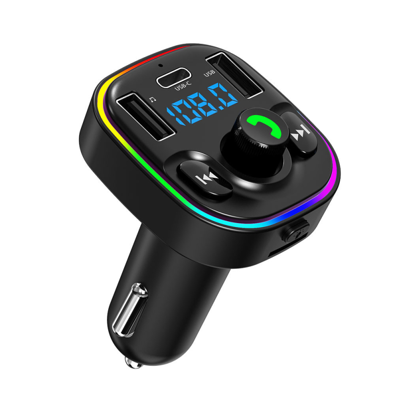 Automobilski MP3 player s Bluetooth FM transmiterom, USB-C punjenje, hands-free pozivi, napajanje 12-24V