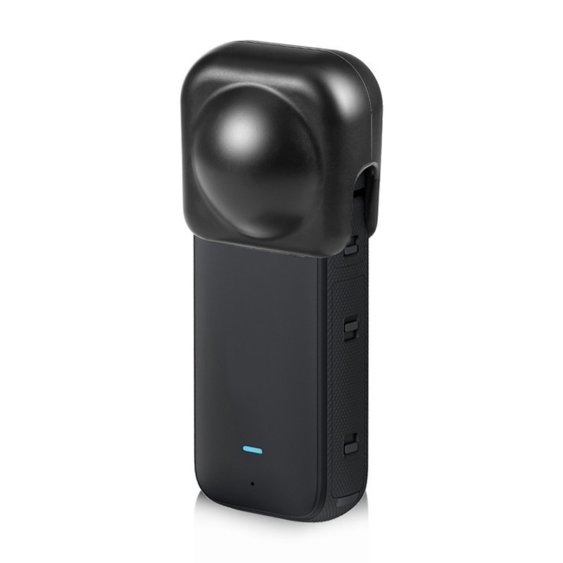 Silikónový kryt objektívu pre Insta360 X4 – kompatibilný s X4, tlačené logo, silikonový materiál, podpora balenia z jedného kusu, servis po predaji s tromi zárukami