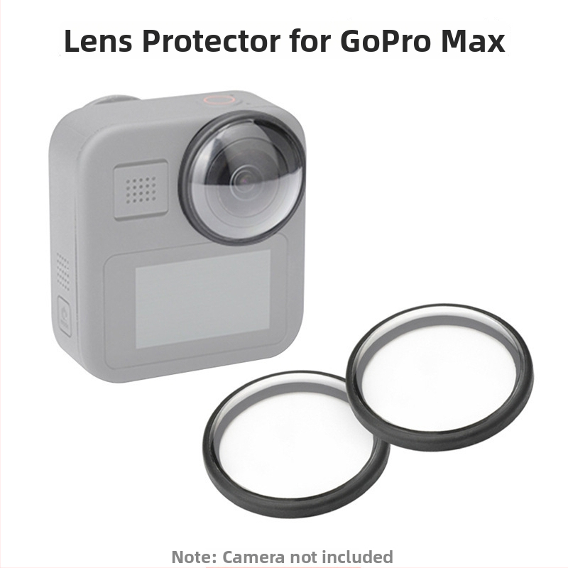 Ochranný kryt objektívu pre GoPro Max – Kód produktu: Hsp7215; Kompatibilné modely: GoPro Max; Materiál: akryl; Balenie: 2 ks