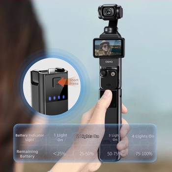 STARTRC Držač za napajanje za DJI Pocket 3, PC+ABS, 3C certificirano