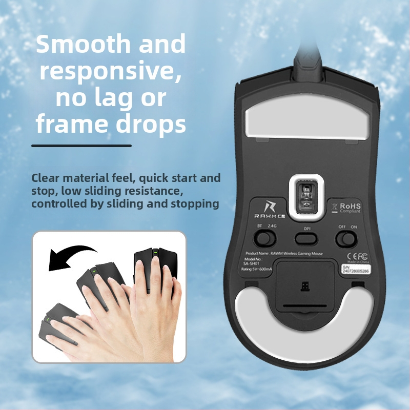 Renmo SA-SH01 pele kāju paliktnis, PTFE, bez līmes, gluds un nodilumizturīgs