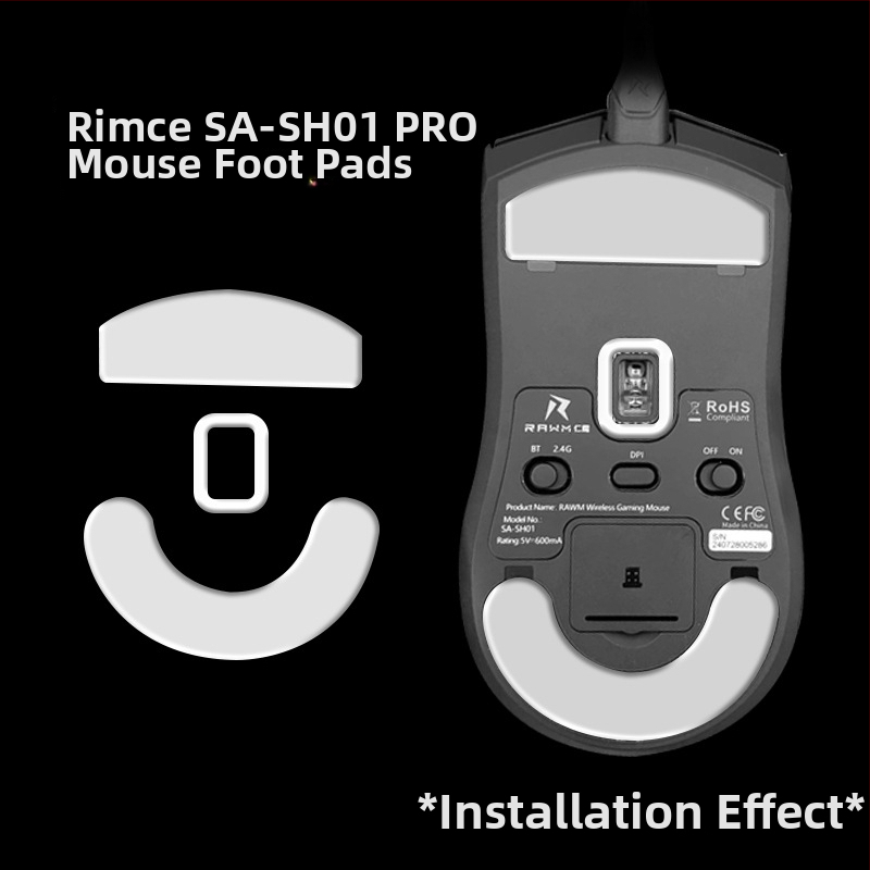 Renmo SA-SH01 pele kāju paliktnis, PTFE, bez līmes, gluds un nodilumizturīgs