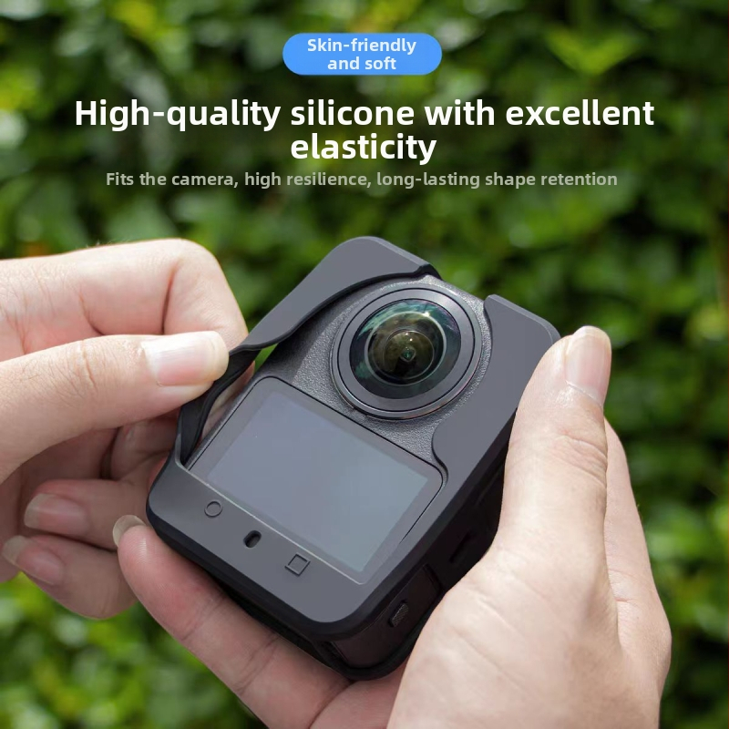 Silikónový ochranný kryt pre telo DJI Osmo 360 – kompatibilný s panoramatickou kamerou Osmo 360, materiál: silikon, tlač loga: podpora, servis po predaji: tri záruky