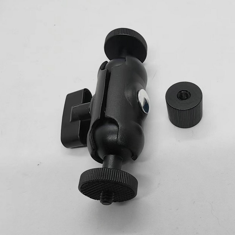 Suport panoramic pentru cameră de acțiune – aliaj de aluminiu, compatibilitate generală, 147 g, logo imprimabil, suport montaj într-o singură bucată