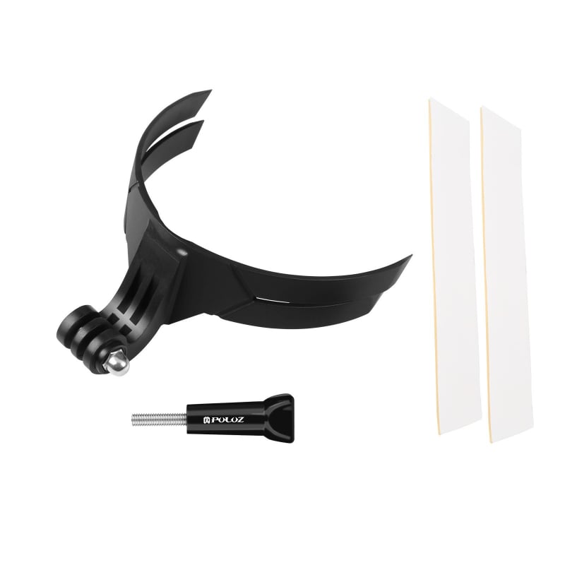 Chin mount za GoPro kacigu, kompatibilan s GoPro stilom nosača za kacige s punim licem i akcijskim kamerama, ABS+PA, model Pu847b, Puluz