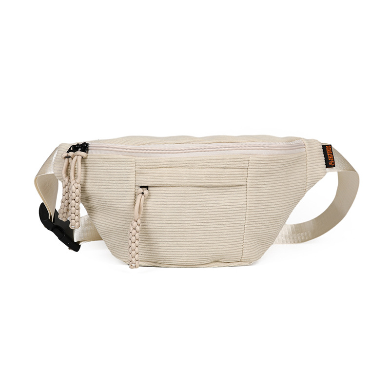 Torba za telefon na pojas, minimalistički japanski stil, unisex, lagana corduroy crossbody torba
