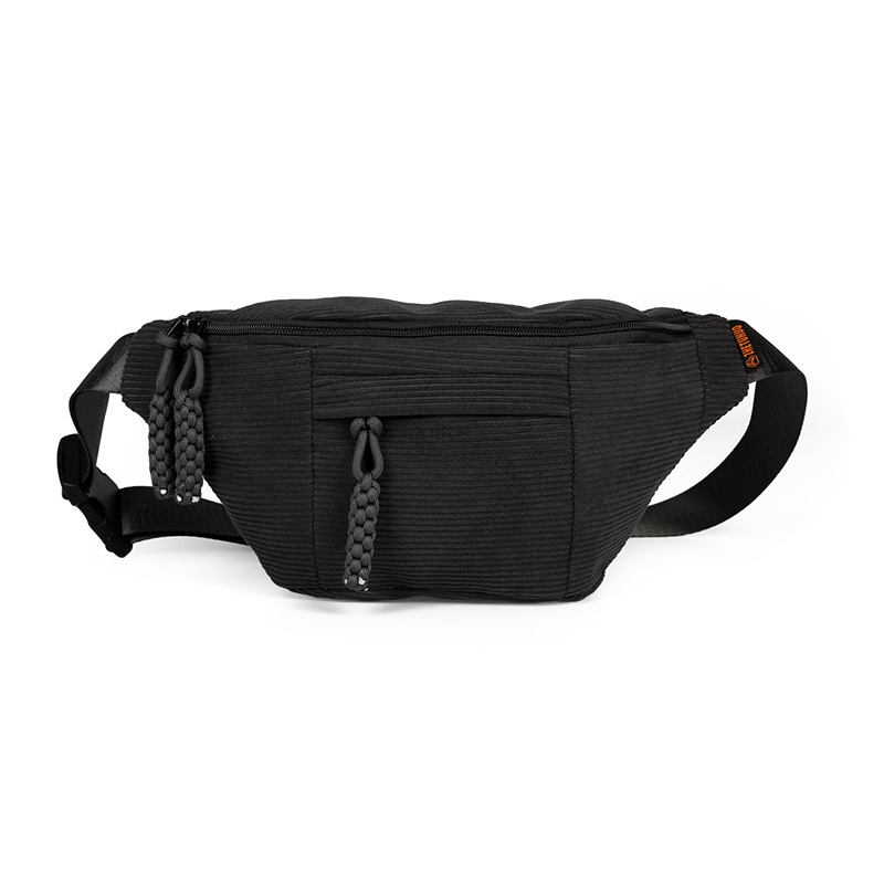 Torba za telefon na pojas, minimalistički japanski stil, unisex, lagana corduroy crossbody torba