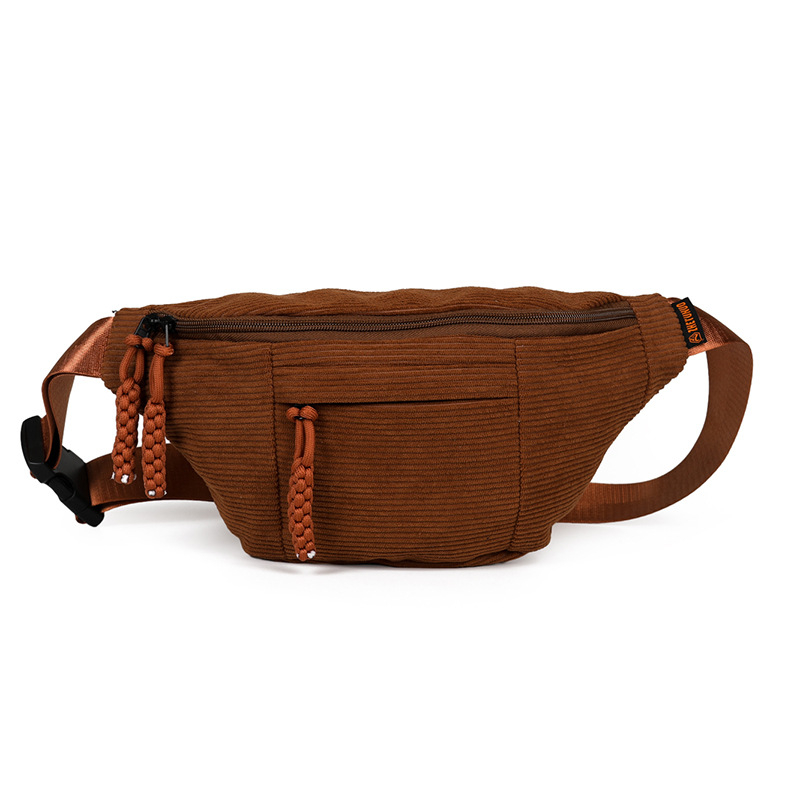 Torba za telefon na pojas, minimalistički japanski stil, unisex, lagana corduroy crossbody torba
