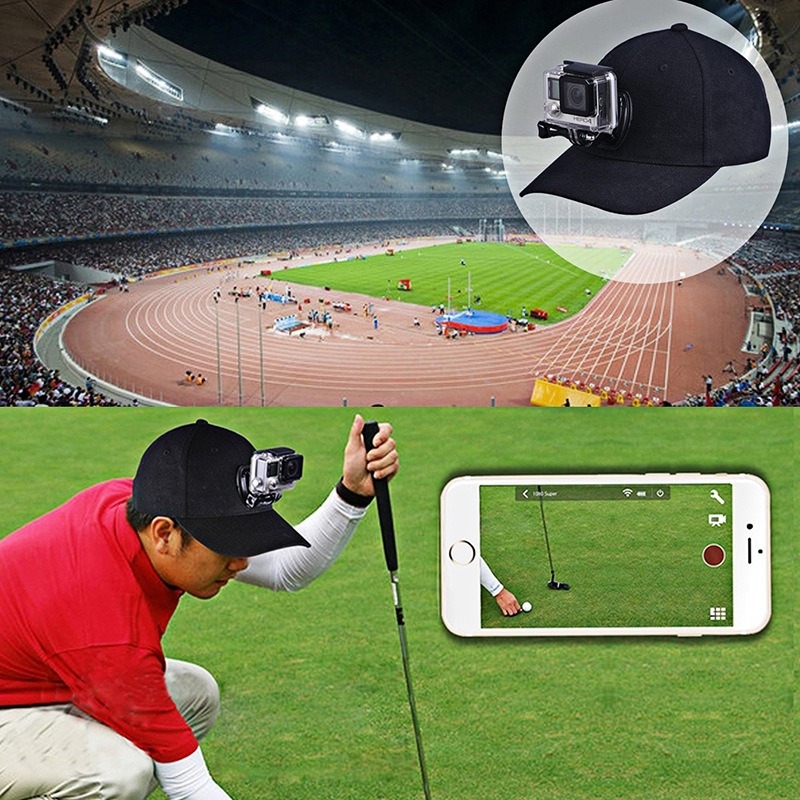 PULUZ Fat Cow šiltovka pre DJI Osmo Action a GoPro s J-kĺbom (Materiál bavlna; Kompatibilita: DJI Osmo Action, GoPro; J-kĺb súčasťou)