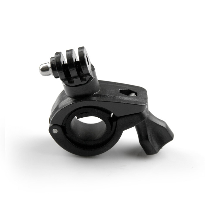 Okretni dvostruki držač za bicikl/motocikl za akcijske kamere – kompatibilno s GoPro Hero10, Yi/Xiaoyi; ABS konstrukcija