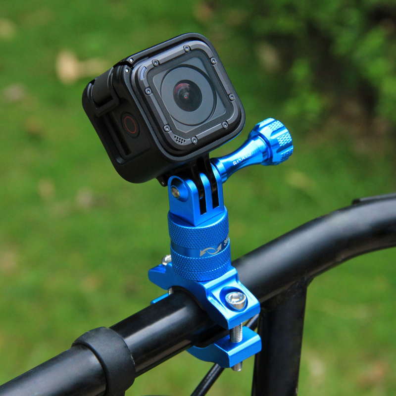 Držač za bicikl s rotirajućim gimbalom, aluminijska legura, PU223, PULUZ/Fat Cow, kompatibilan s DJI Osmo Action i akcijskim kamerama