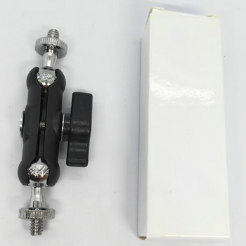 Držač za akcijsku kameru od aluminija s fiksnom bazom, univerzalna kompatibilnost, težina 90,5 g