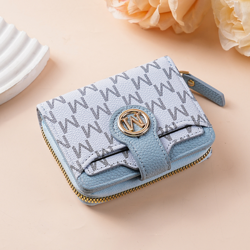 Ženski novčanik od PU kože s zatvaračem, otisak slova, poliesterska podstava, brend Bcallcrry, proljeće 2025