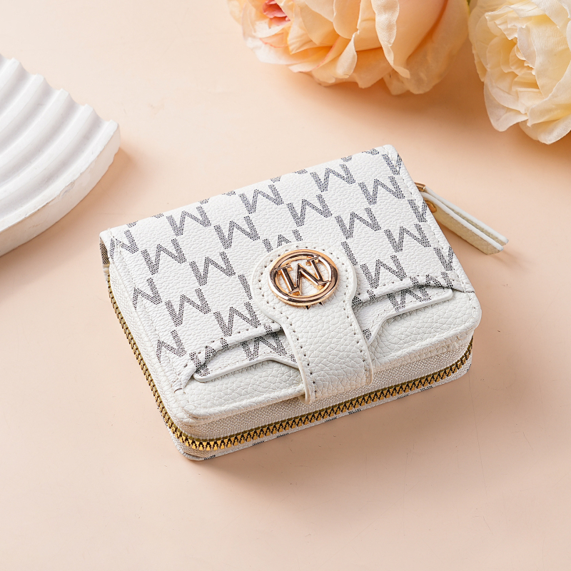 Ženski novčanik od PU kože s zatvaračem, otisak slova, poliesterska podstava, brend Bcallcrry, proljeće 2025