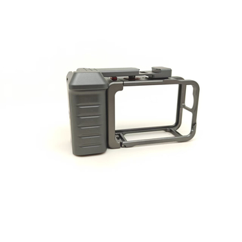 Cage pentru cameră pentru DJI Action 6 cu eliberare rapidă, set din aliaj de aluminiu ultra-ușor pentru fotografie stradală