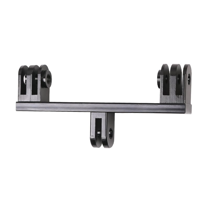 Aluminijski dvostruko glavati adapter za GoPro 11/10/9 i DJI akcijske kamere