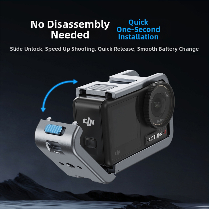 Coscat ochranný rám z hliníkovej zliatiny pre DJI Osmo Action 3/4/5