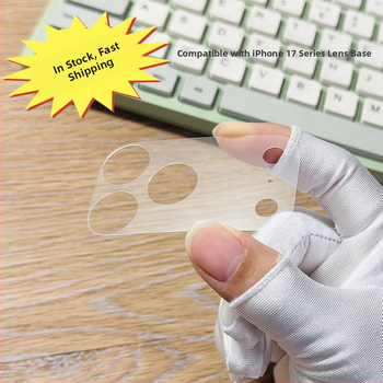 iPhone 17 Pro Max objektīva aizsargfilma — 9H cietība, matēts objektīva filmas, HD skaidrība, izturība pret pirkstu nospiedumiem, izturība pret kritieniem
