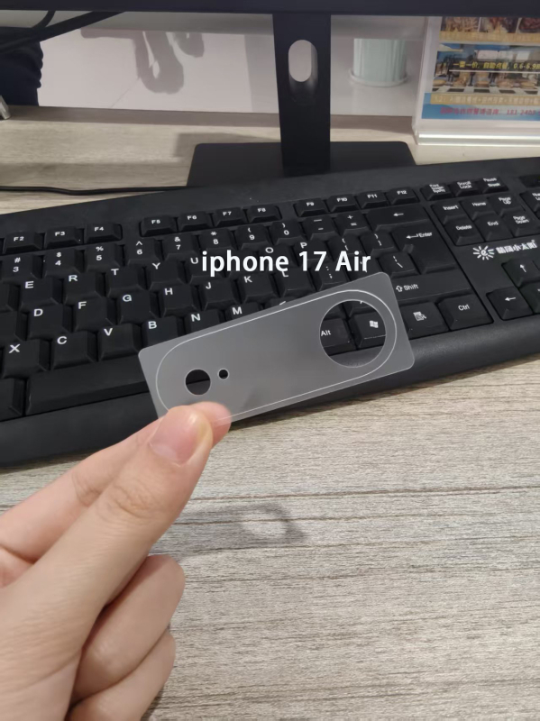 iPhone 17 Pro Max objektīva aizsargfilma — 9H cietība, matēts objektīva filmas, HD skaidrība, izturība pret pirkstu nospiedumiem, izturība pret kritieniem