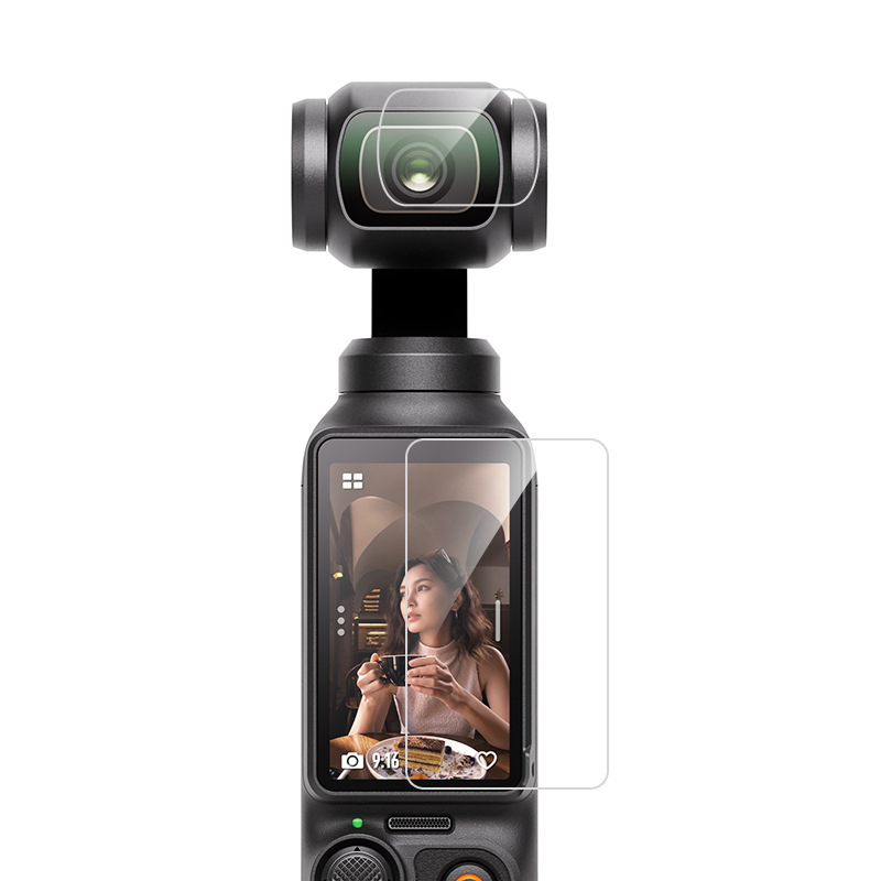 DJI Pocket 3 AR zaštitni film set – zaštitni film za zaslon i objektiv, anti-refleksija, zaštita od sunca, anti-prstni otisci