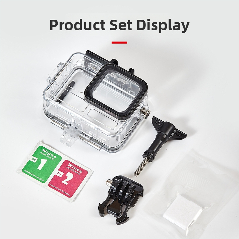 Vodotesný kryt pre Shadow Stone ACE PRO1/2 akčnú kameru; plast; model A-ISAP-WC; adaptér filtra; na vonkajšie použitie