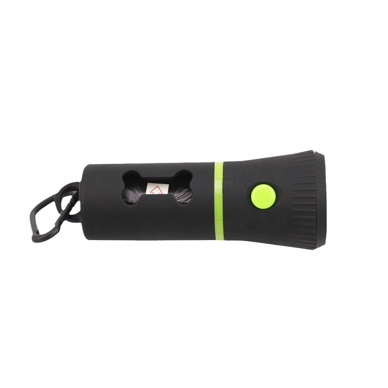 Dispenzer vrećica za izmet kućnih ljubimaca, u obliku kosti, ABS materijal, prijenosan, s LED svjetlom