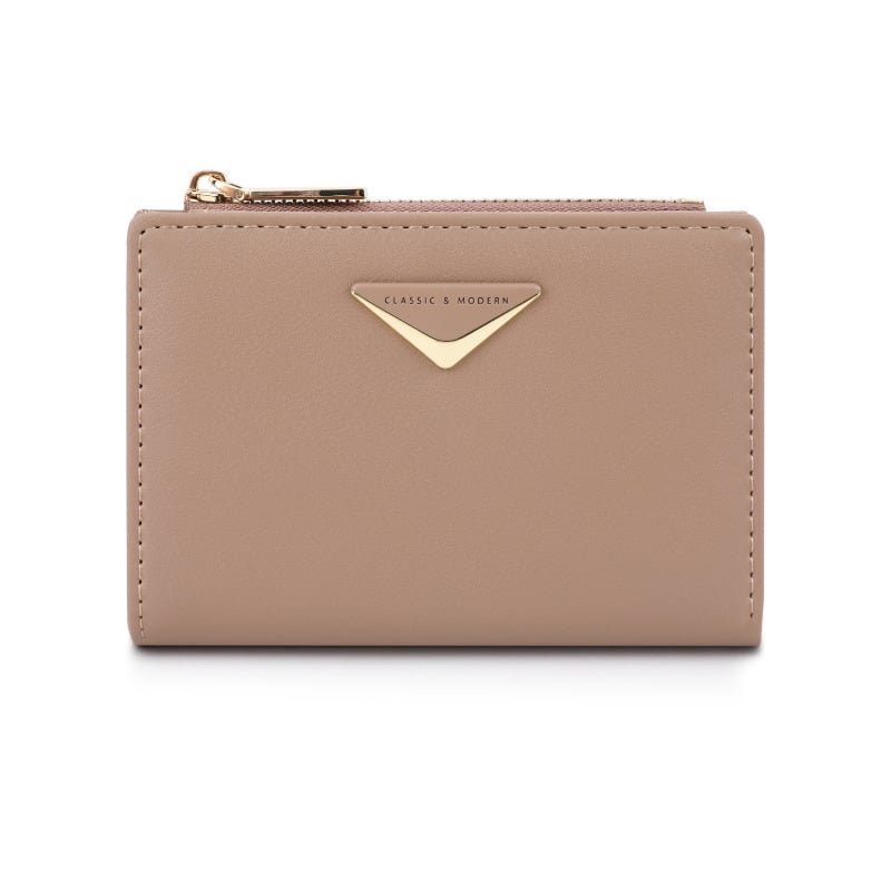 Портфейл PU за карти в стил градска простота, ултралек, подплата полиестер, Есен 2024