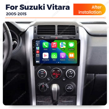 Android automobil GPS navigacija MP5 Bluetooth sve-u-jednom za Suzuki Vitara (2005–2015)