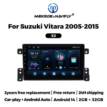 Android automobil GPS navigacija MP5 Bluetooth sve-u-jednom za Suzuki Vitara (2005–2015)