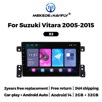 Android automobil GPS navigacija MP5 Bluetooth sve-u-jednom za Suzuki Vitara (2005–2015)