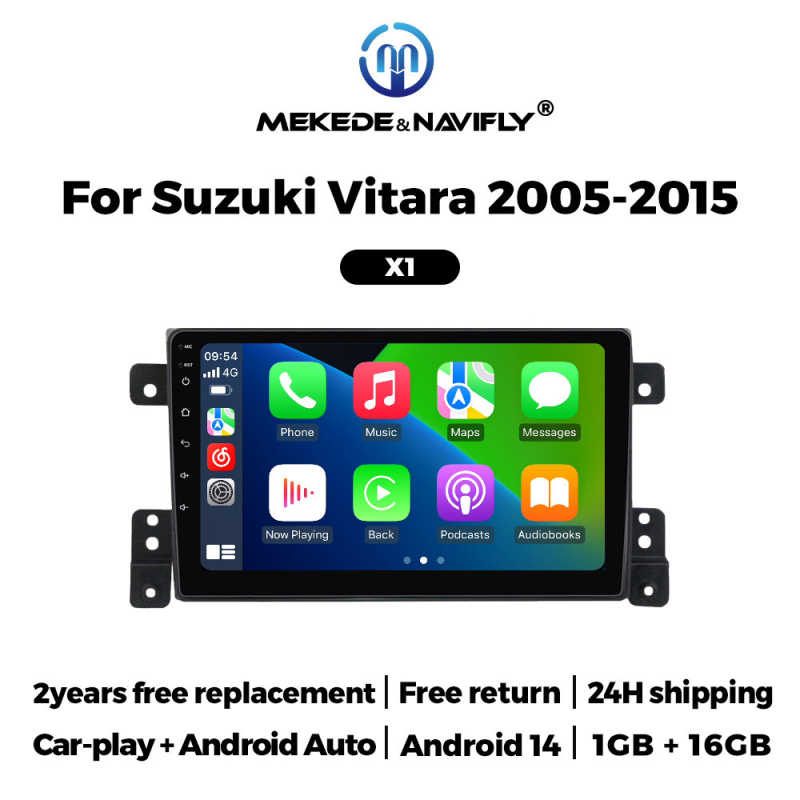 Android automobil GPS navigacija MP5 Bluetooth sve-u-jednom za Suzuki Vitara (2005–2015)