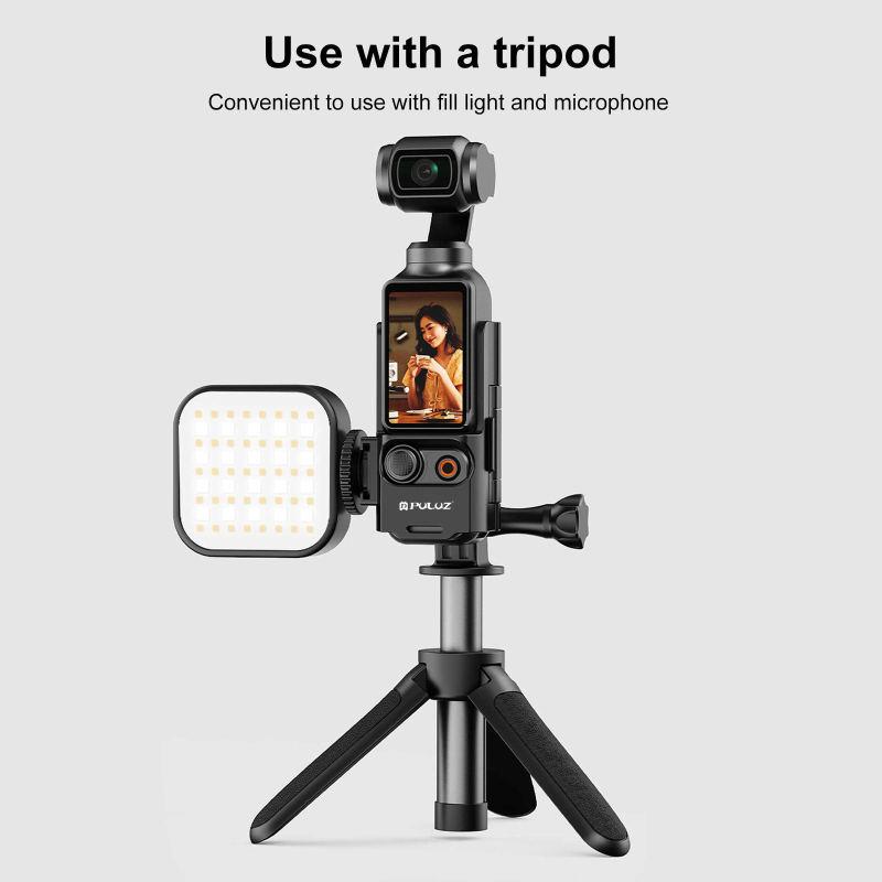 Puluz Fat Cow Pu722 proširujući adapter s zaštitnim okvirom za DJI Osmo Pocket 3 – ABS