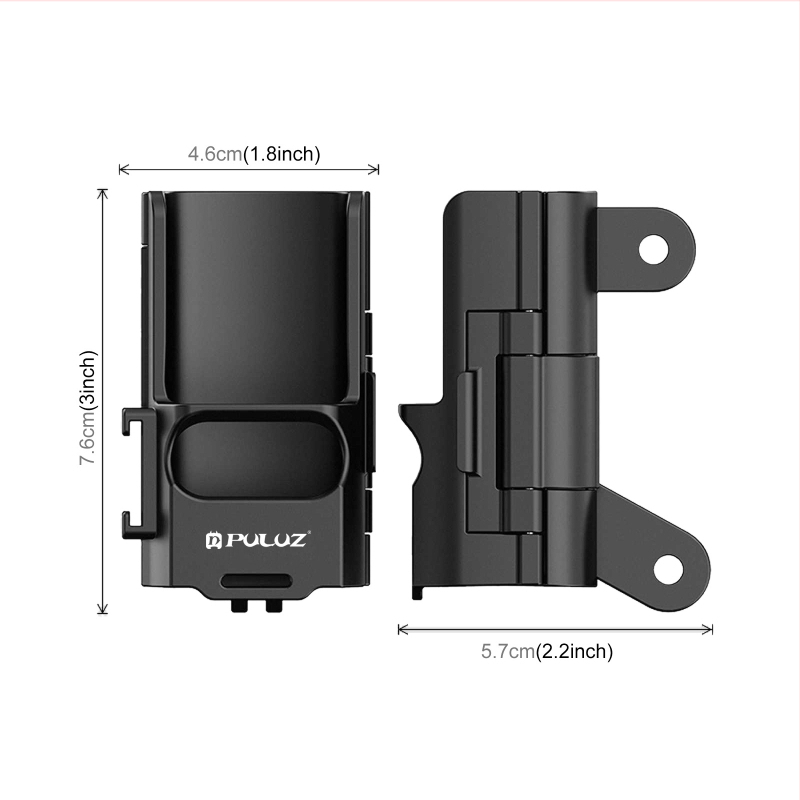 Puluz Fat Cow Pu722 proširujući adapter s zaštitnim okvirom za DJI Osmo Pocket 3 – ABS
