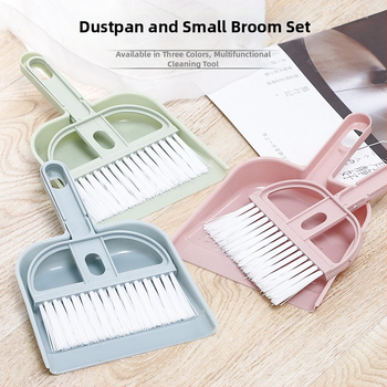 Mājdzīvnieku tualetes tīrīšanas komplekts, plastmasas lāpsta un slotiņa, iepakojums 240 gab., neto svars 48 g, izcelsme Zhejiang