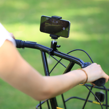 PU306 aliaj de aluminiu - suport de ghidon pentru GoPro/Osmo Action pe bicicletă sau motocicletă