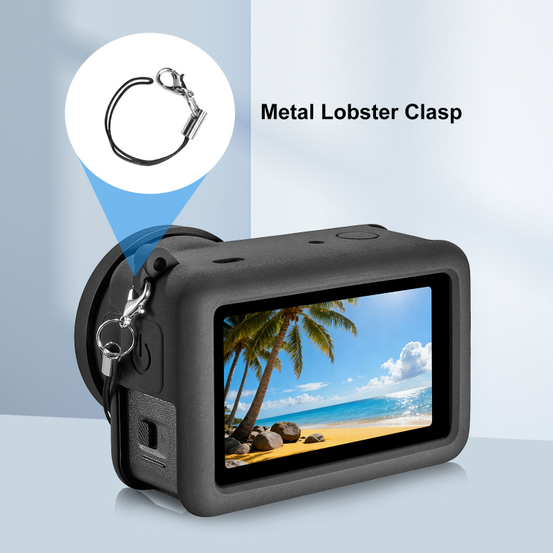 Puluz Pu1076 szilikon védőtok DJI Osmo Action 6-höz