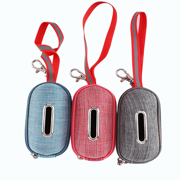 Dangkang Dispenzer i skladište vrećica za otpad kućnih ljubimaca, prenosni i sklopivi, ENA materijal, za mačke i pse