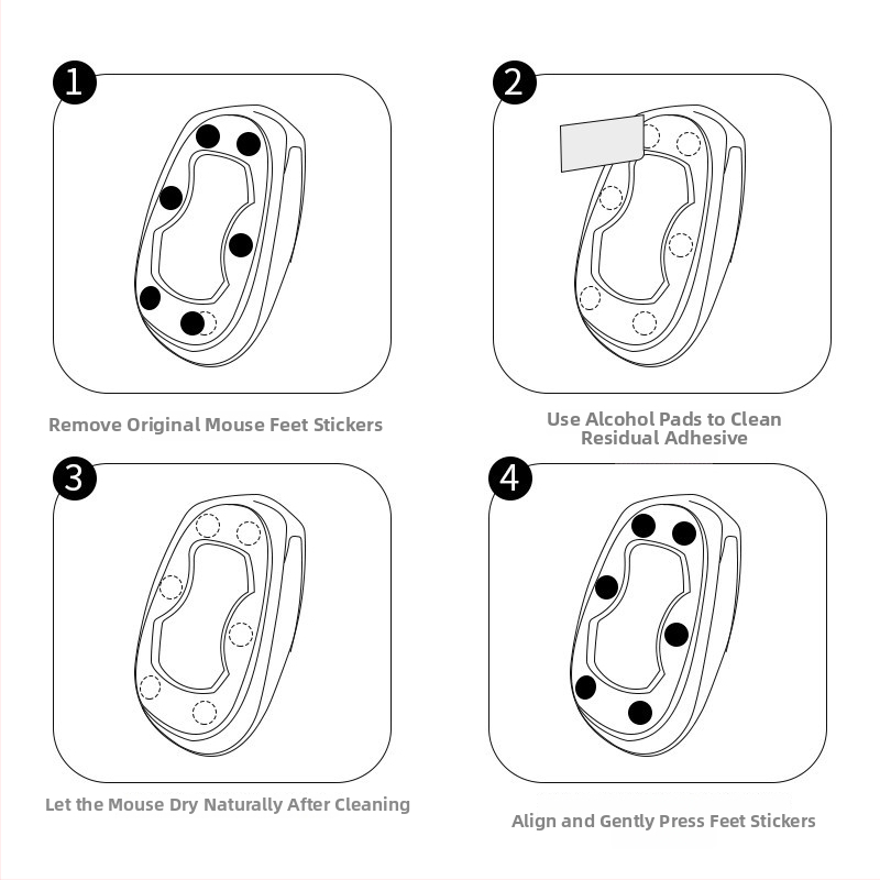 Pelēs kājiņas - modelis 12233; piemērots pelēm; materiāls: cits; īpašības: pārnesums bez līmes, gluda darbība, precīzas atveres/sloti, izsmalcināta izstrāde; pielāgoti paraugi pieejami