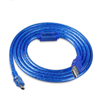 USB kabel za podatke A/5p T-port s Mini USB sučeljem za vozilo; bakrena žica, injekcijsko lijevanje, duljine 1,5/3/5/10 m