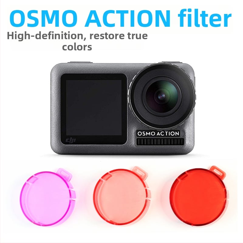 Sada filtrov na potápanie pre OSMO ACTION - Akrylový filter pre kameru OSMO ACTION