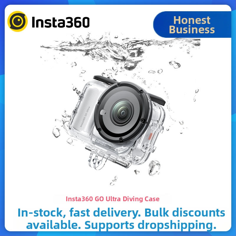 Podvodný kryt pre Insta360 GO Ultra od Shadow stone – kompatibilný s Insta360 GO Ultra; Materiál: plast, sklo, kov; Značka: Shadow stone; Model: Diving shell; Záruka: tri