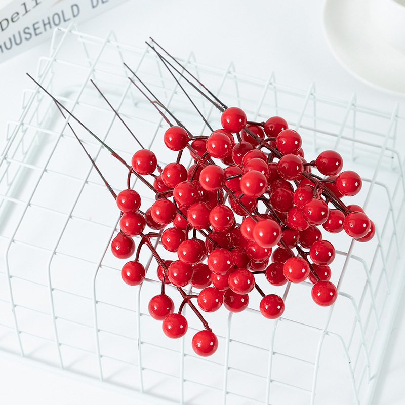 Mākslīgās koku zari ar Fortune augļiem kāzu un Ziemassvētku dekorācijām (Zīmols: Shunxi; Materiāls: 134280; Meistarība: Styling; Veids: Fortune fruit)