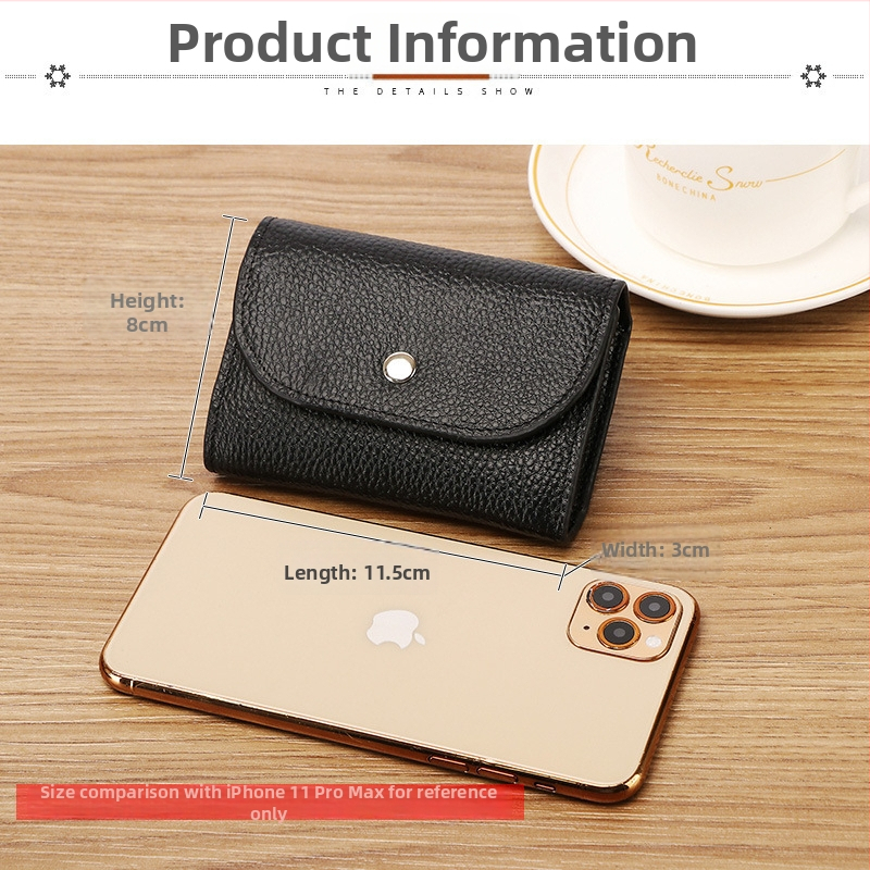 Монетник и Държач за карти — PU кожа, Унисекс дизайн, Полиестерна подплата, 2 отделения